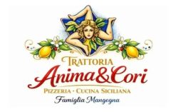 Logo di Anima e Cori con decorazioni di limoni di Sicilia
