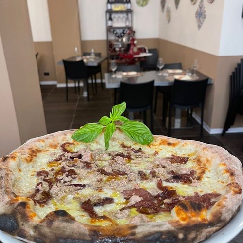 Sala ristorante accogliente ed elegante della Trattoria Anima e Cori